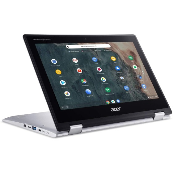 Acer 宏碁 Chromebook Spin 311 可转换笔记本电脑，Intel Celeron N4020、11.6“ HD Touch，4GB LPDDR4、32GB eMMC，千兆Wi-Fi 5，蓝牙5.0，Google Chro