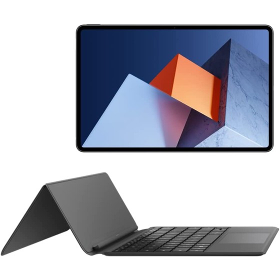 HUAWEI 华为 MateBook E,12.6 英寸 2 合 1 平板电脑(11 代 Intel Core i5,16GB 内存,512GB 固态硬盘,Win.11,Iris Xe 显卡),带 HUAWEI 智能磁键盘,2.5K OLE