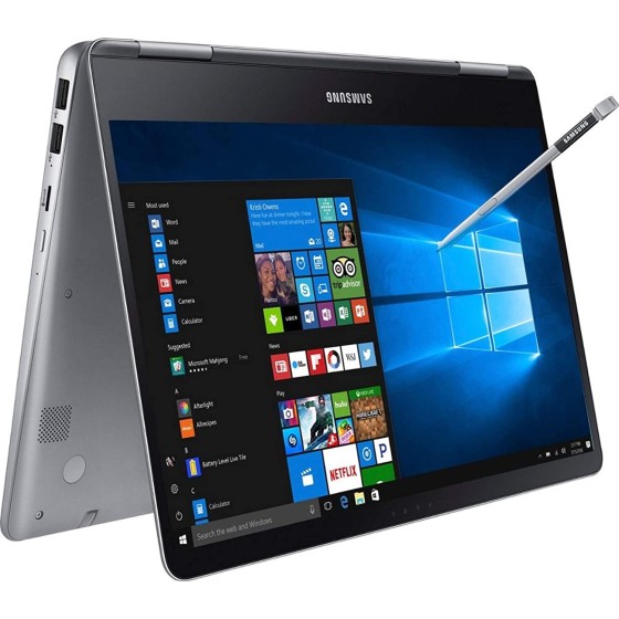 Samsung 三星 Notebook 9 Pro NP940X5N-X01US 15英寸FHD 2合1触摸屏笔记本电脑,第八代英特尔四核i7-8550U,最高4GHz,16GB DDR4,256GB SSD,背光键盘,Windows 10